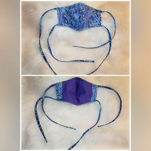 Face mask with filter pocket